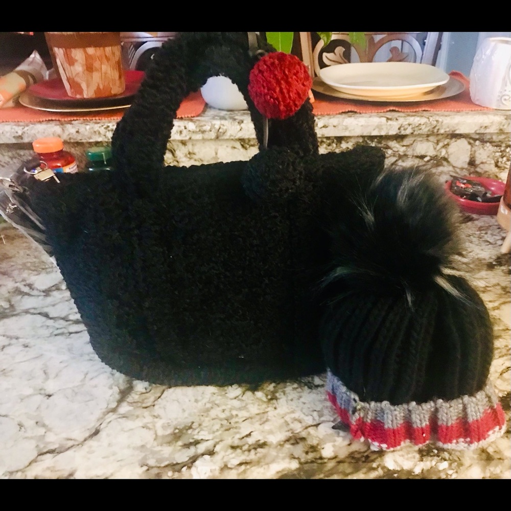 Winter Bag and Hat Set